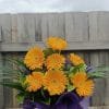 Yellow gerberas box