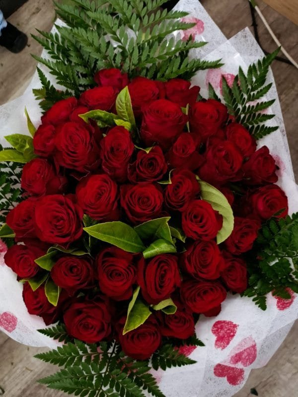 40 Red Roses Bouquet